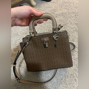 GUESS brown purse